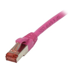 Synergy21 Patchkabel RJ45. CAT6 250Mhz. 1.0m magenta. S-STP(S FTP). TPE LSZH(Superflex) — Buy in Cyprus with Fast Delivery