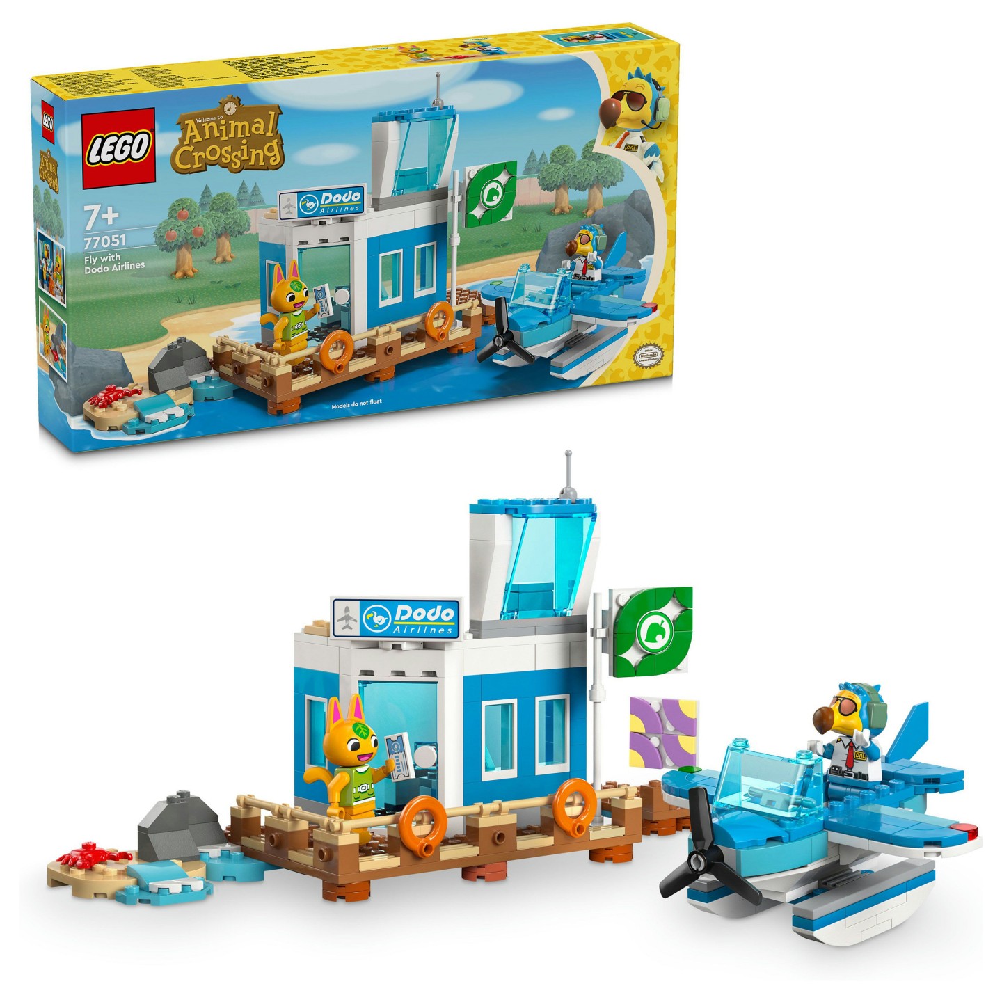 LEGO 77051 Animal Crossing Flieg mit Dodo Airlines — Buy in Cyprus with Fast Delivery