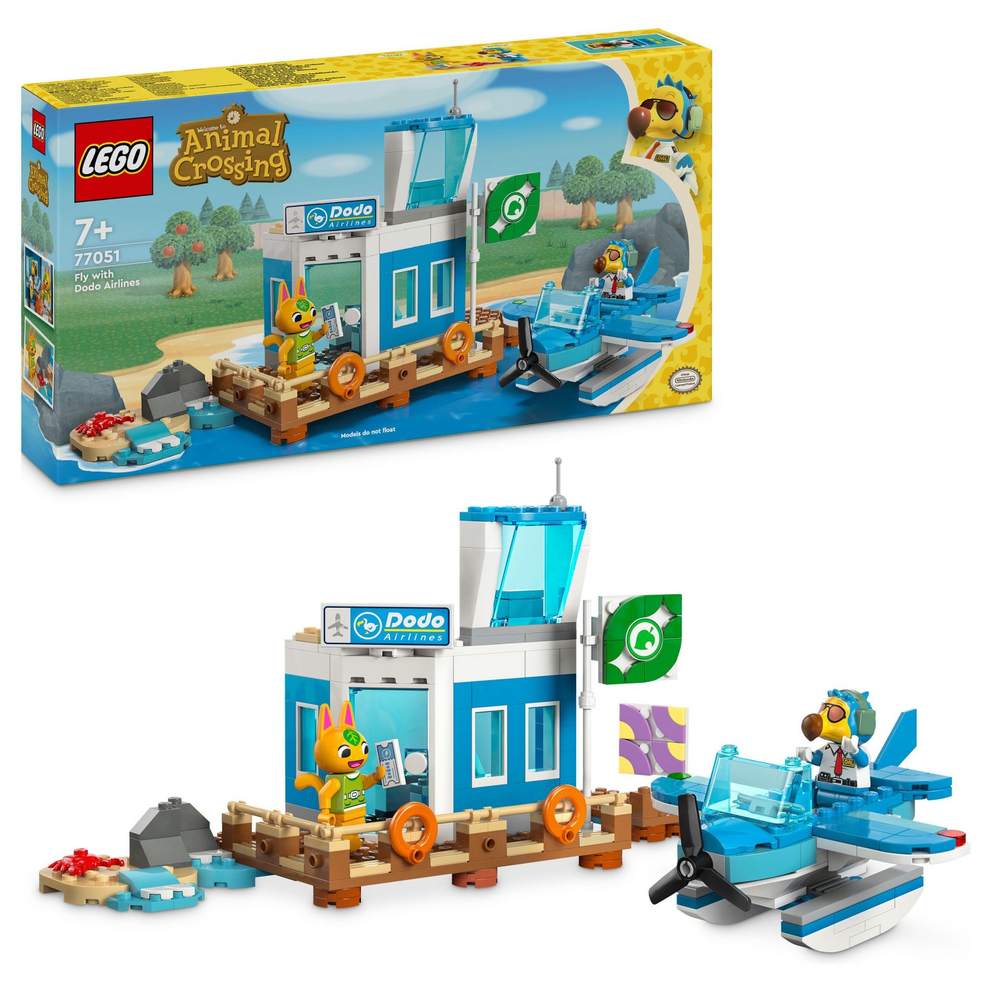 LEGO 77051 Animal Crossing Flieg mit Dodo Airlines — Buy in Cyprus with Fast Delivery