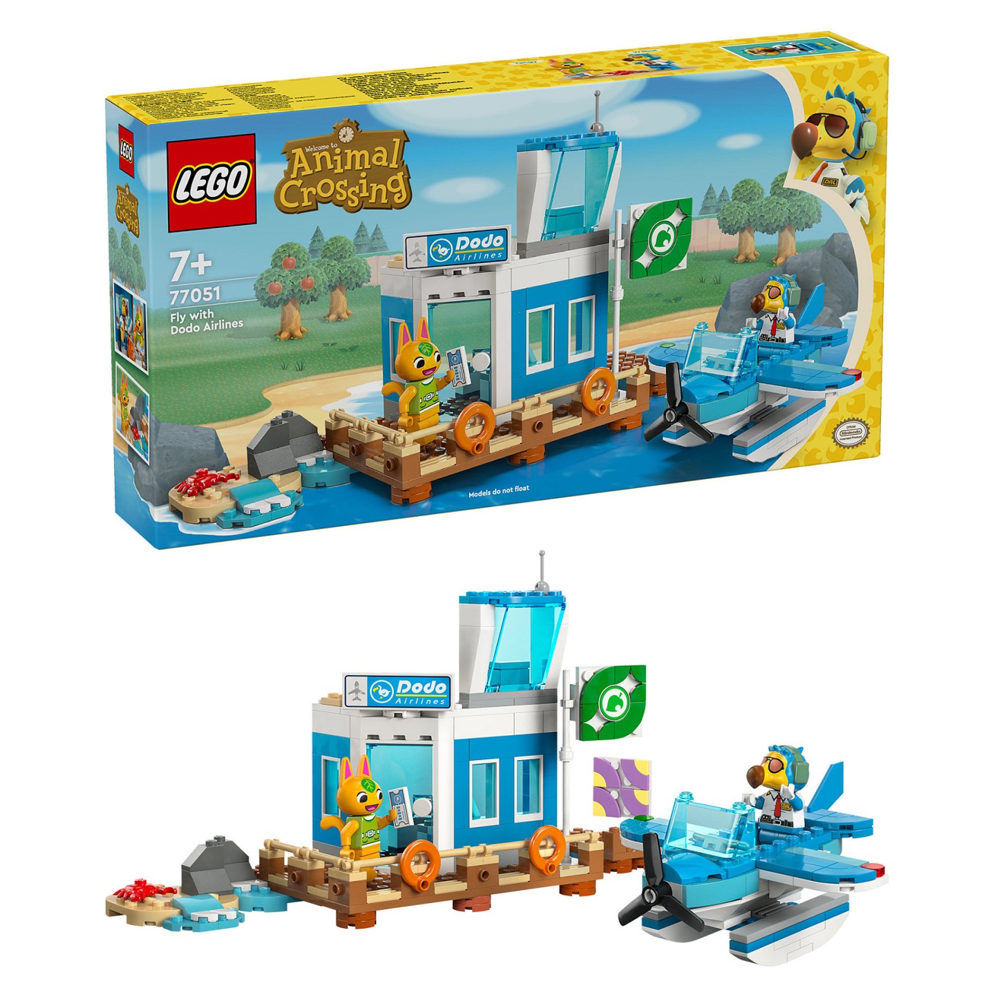 LEGO 77051 Animal Crossing Flieg mit Dodo Airlines — Buy in Cyprus with Fast Delivery