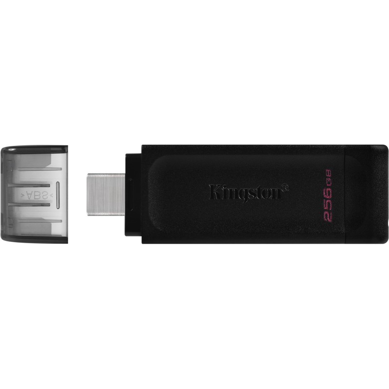 Buy Kingston DataTraveler DT70 - 256GB USB-C 3.2 Gen 1 - Black in Cyprus, Nicosia, Limassol, Larnaka, Pafos