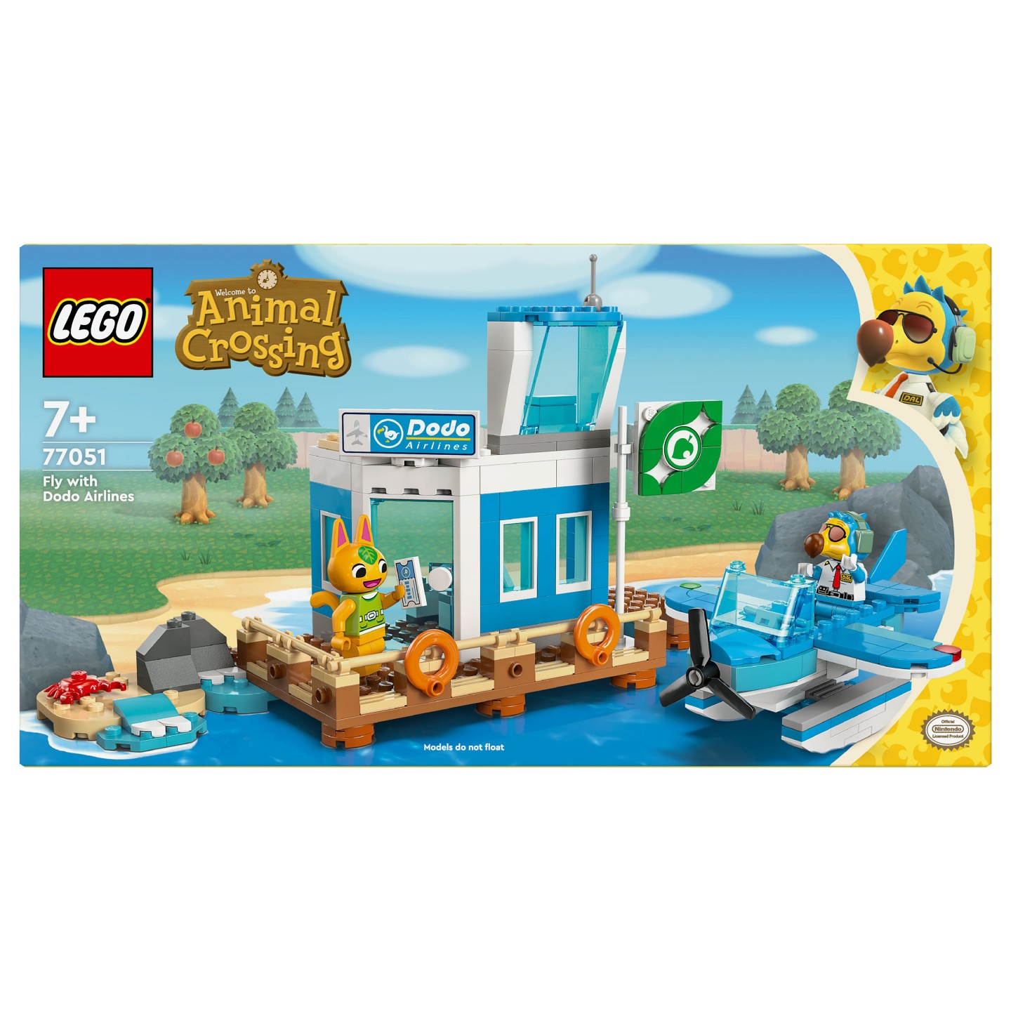 LEGO 77051 Animal Crossing Flieg mit Dodo Airlines — Buy in Cyprus with Fast Delivery