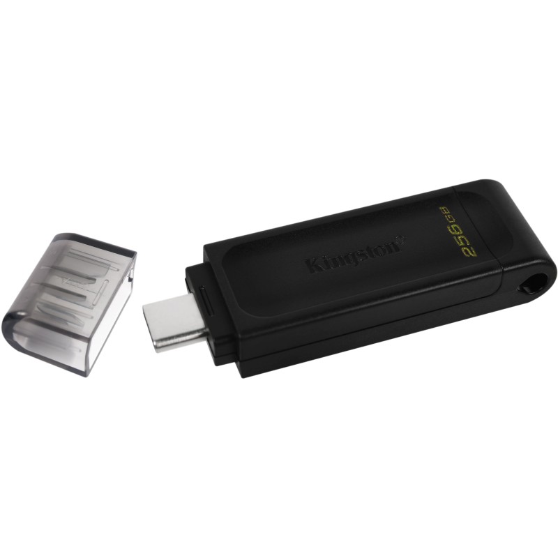 Buy Kingston DataTraveler DT70 - 256GB USB-C 3.2 Gen 1 - Black in Cyprus, Nicosia, Limassol, Larnaka, Pafos