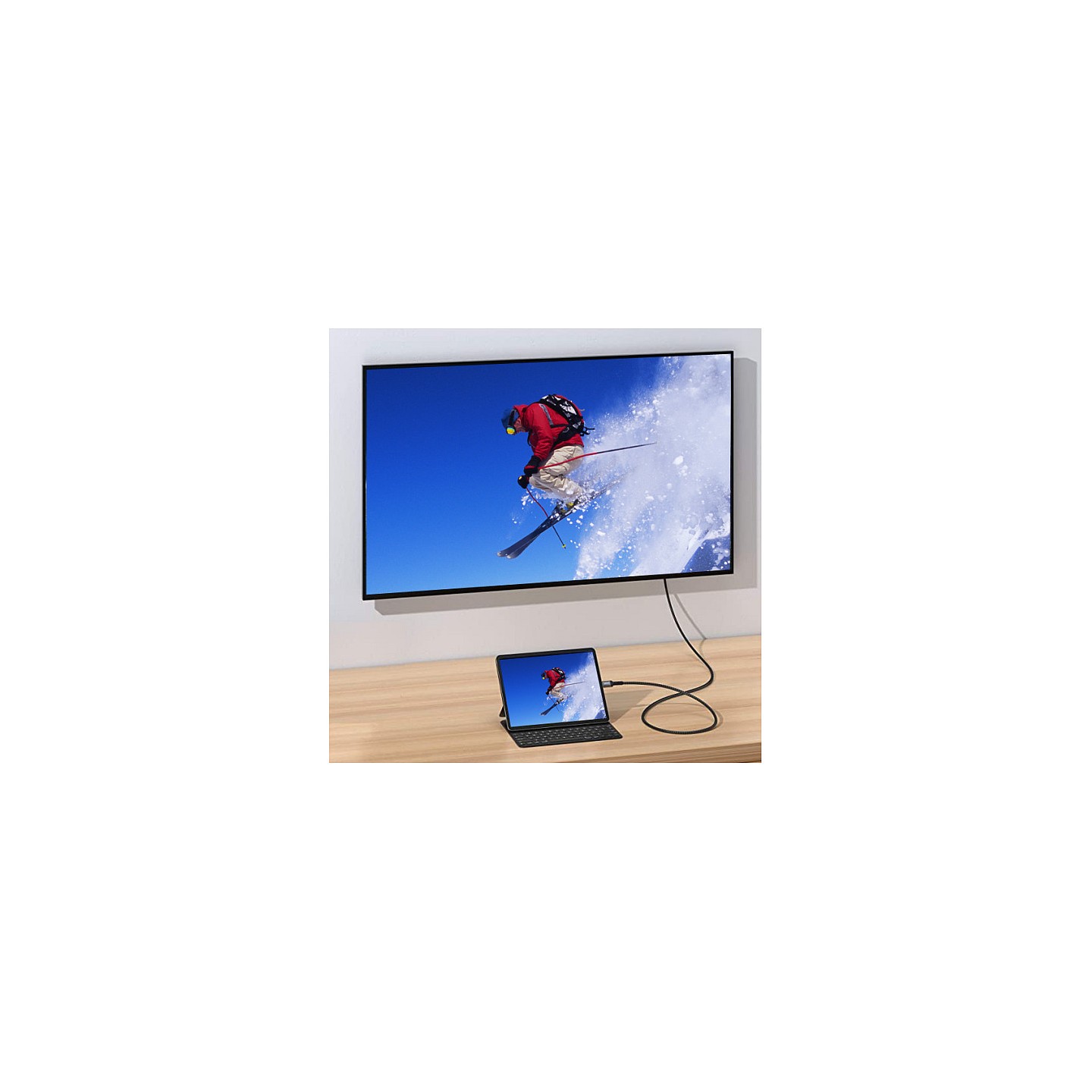 Equip Adapter USB-C - to DisplayPort 8K60Hz 1.00m sw — Buy in Cyprus with Fast Delivery