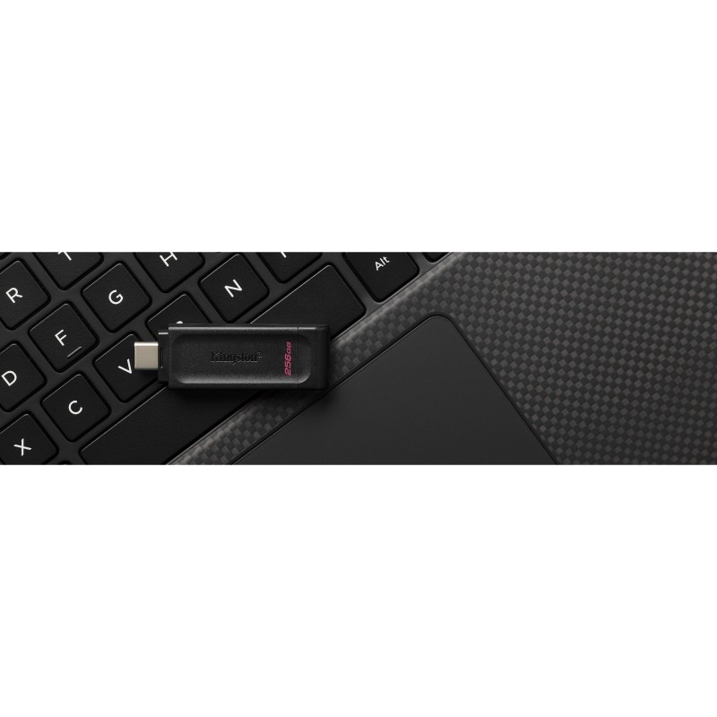 Buy Kingston DataTraveler DT70 - 256GB USB-C 3.2 Gen 1 - Black in Cyprus, Nicosia, Limassol, Larnaka, Pafos