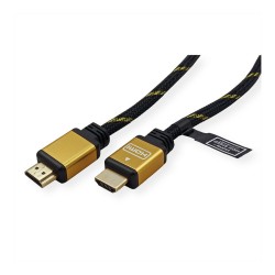 ROLINE GOLD HDMI High Speed Kabel mit Ethernet 5m — Buy in Cyprus with Fast Delivery