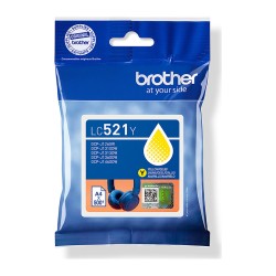 Brother Tintenpatronen LC-521Y Gelb (ca. 500 Seiten) — Buy in Cyprus with Fast Delivery