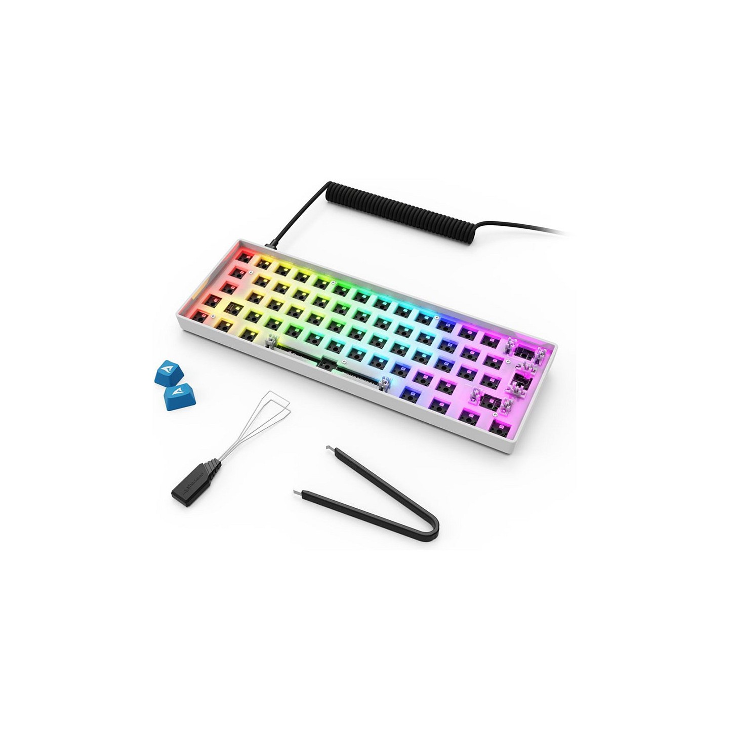 Sharkoon Gaming Tastatur Skiller SGK50S4 Gen2 barebone weiß — Buy in Cyprus with Fast Delivery