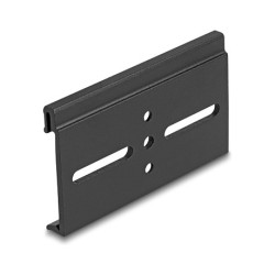 Aluminium Montageclip für Hutschiene 80.0 x 47.8 mm schwarz — Buy in Cyprus with Fast Delivery