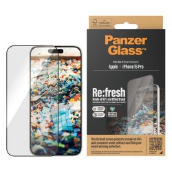 PanzerGlass iPhone 15 Pro. Refresh UWF w. Aligner — Buy in Cyprus with Fast Delivery