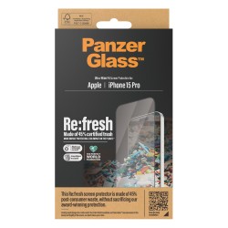 PanzerGlass iPhone 15 Pro. Refresh UWF w. Aligner — Buy in Cyprus with Fast Delivery