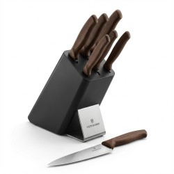 86.66 Swiss Modern Messerblock. 6-teilig. Buchenholz — Buy in Cyprus with Fast Delivery