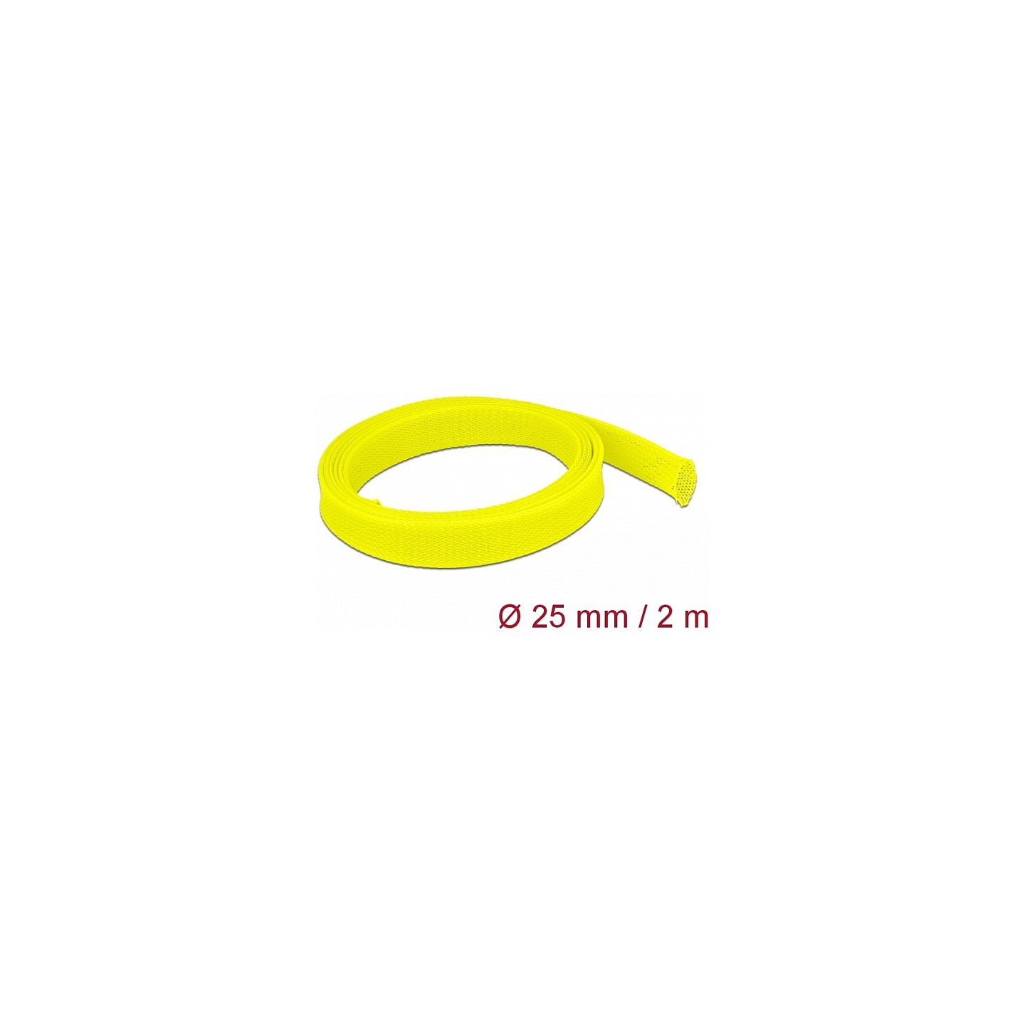 Geflechtschlauch dehnbar 2 m x 25 mm gelb — Buy in Cyprus with Fast Delivery