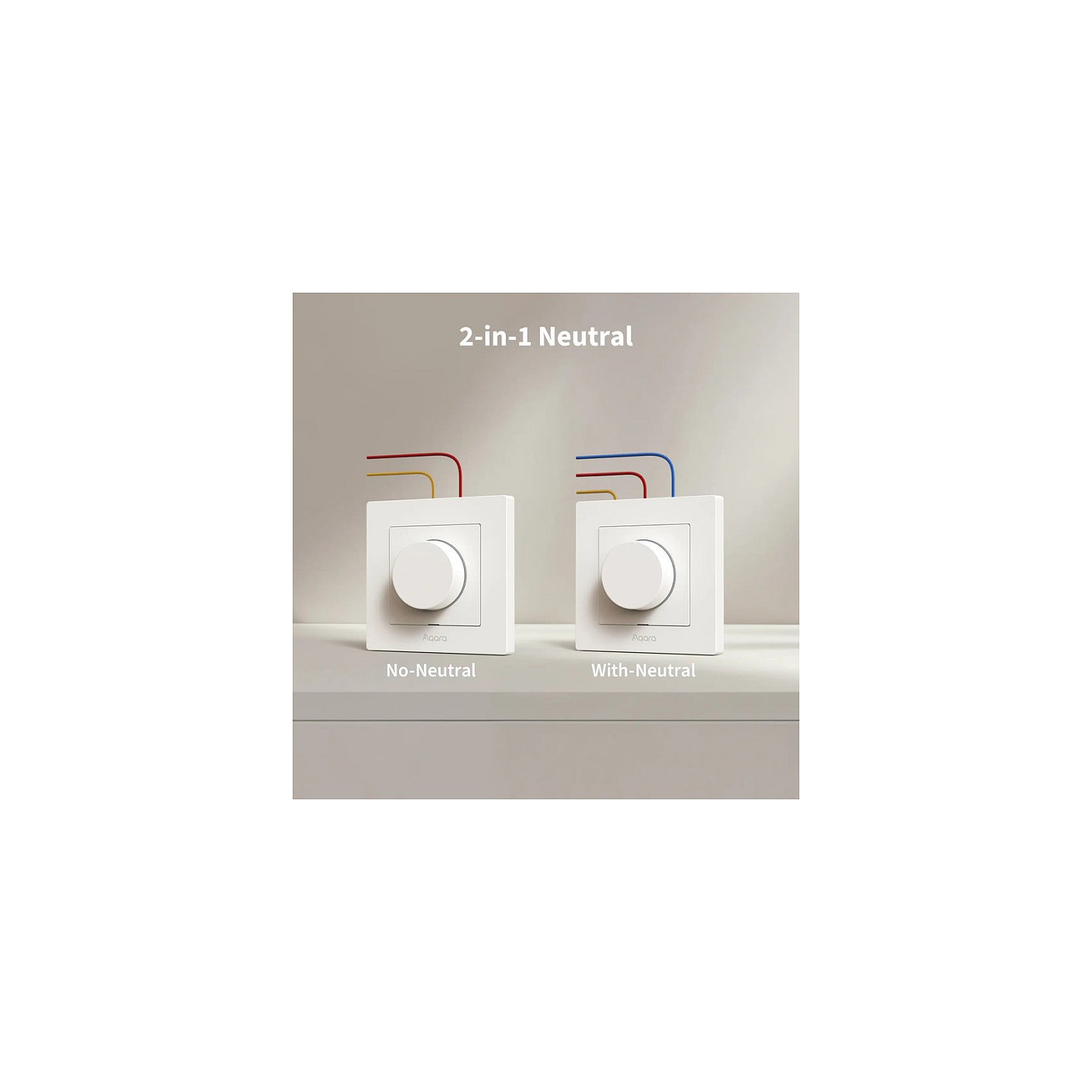 Aqara Dimmer Switch H2 EU - Grey — Buy in Cyprus with Fast Delivery