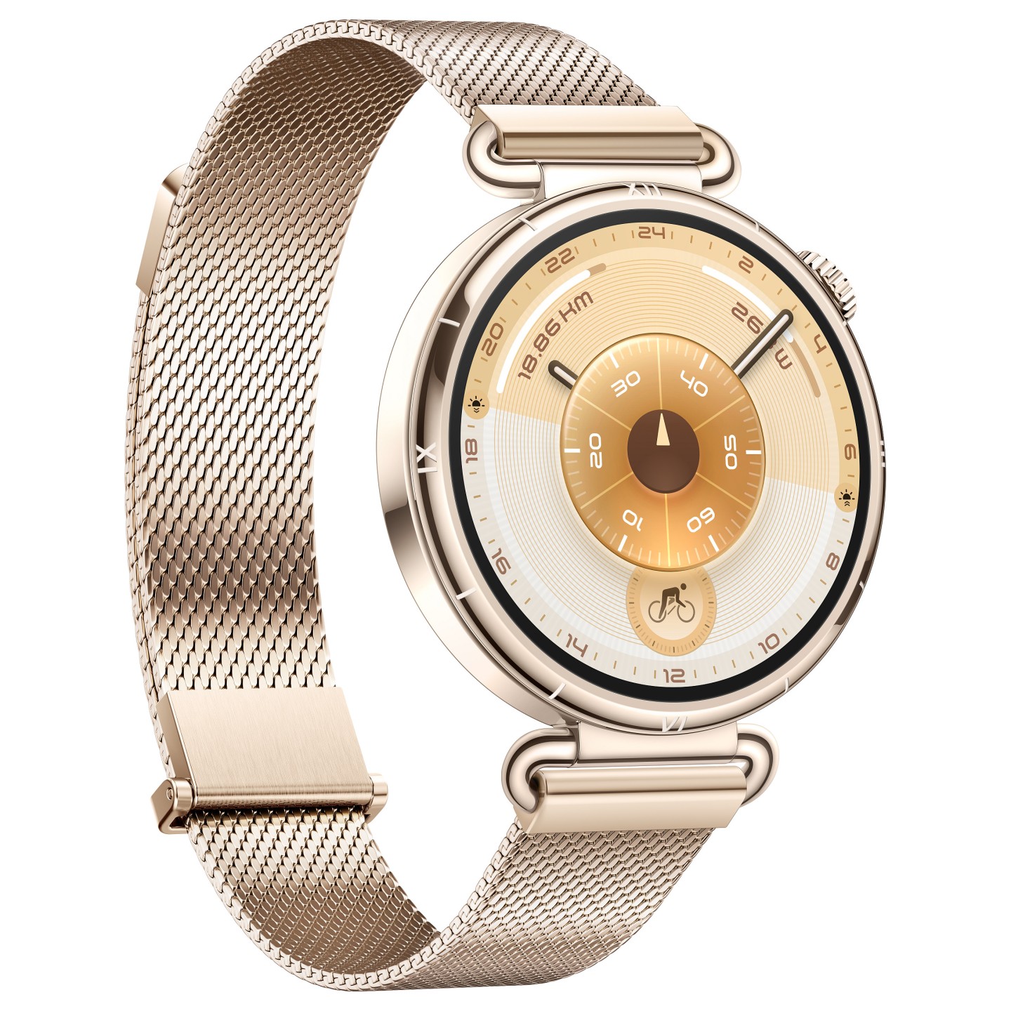 HUAWEI WATCH GT6 41mm (Konsu-B19M). Gold Milanese Strap — Buy in Cyprus with Fast Delivery
