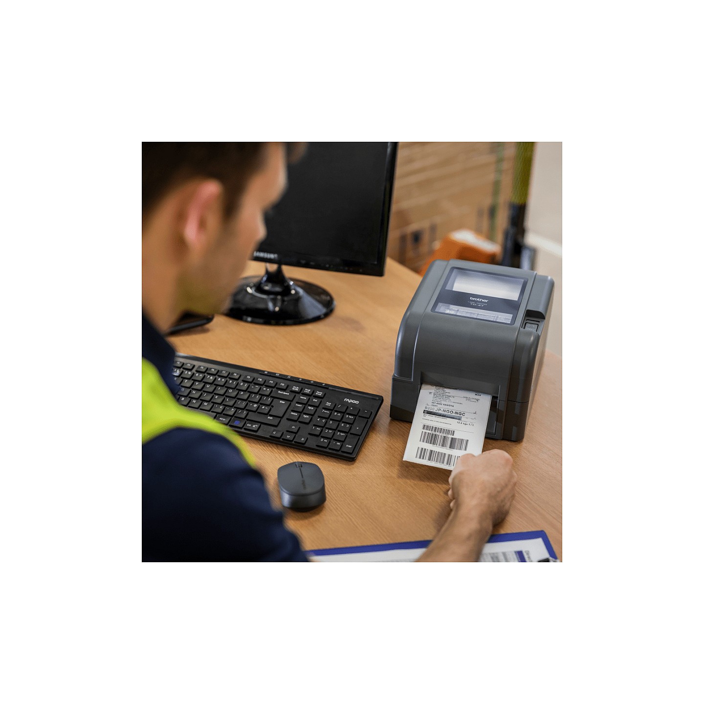 Brother TD-4420TN Prof. Etikettendrucker (Thermotransfer) — Buy in Cyprus with Fast Delivery
