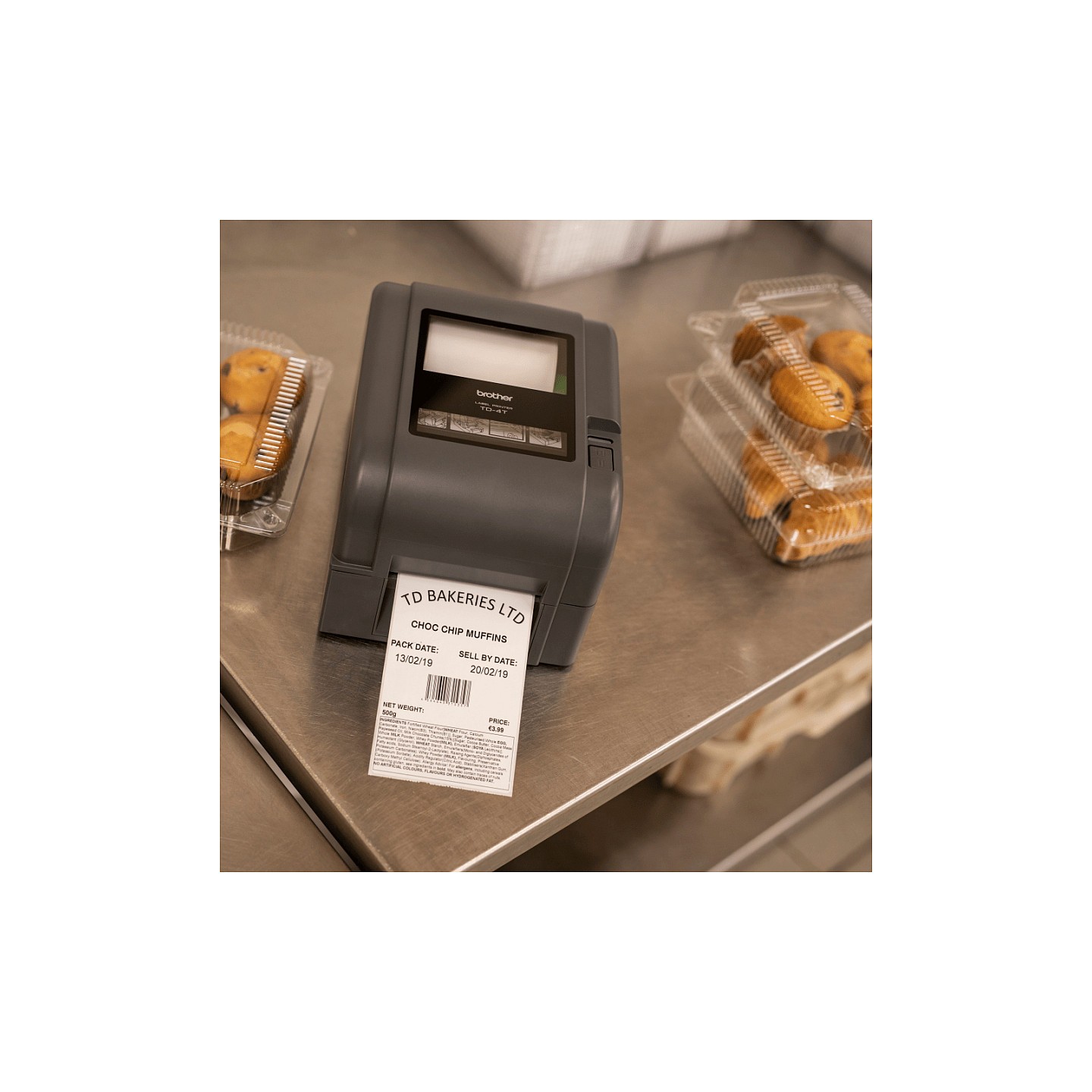 Brother TD-4420TN Prof. Etikettendrucker (Thermotransfer) — Buy in Cyprus with Fast Delivery