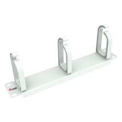 Equip Kabeldurchführung 10' 1HE 3x Plastikringe weiß — Buy in Cyprus with Fast Delivery