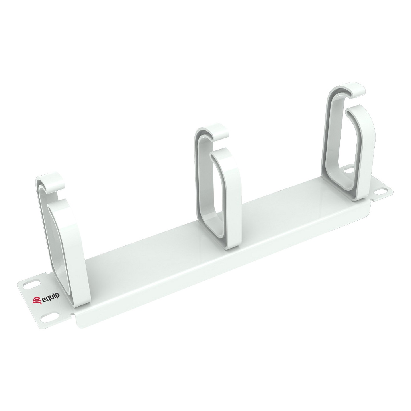 Equip Kabeldurchführung 10' 1HE 3x Plastikringe weiß — Buy in Cyprus with Fast Delivery