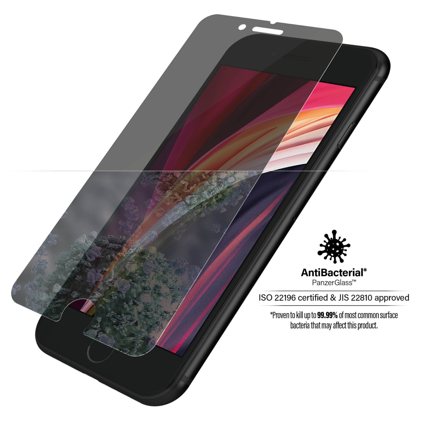 Project only PanzerGlass Privacy f. iPhone 6 7 8 SE 2020 22 — Buy in Cyprus with Fast Delivery