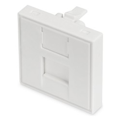DIGITUS Blende 1-Port 45x45mm reinweiß für DN-93802-5 — Buy in Cyprus with Fast Delivery
