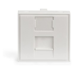 DIGITUS Blende 1-Port 45x45mm reinweiß für DN-93802-5 — Buy in Cyprus with Fast Delivery