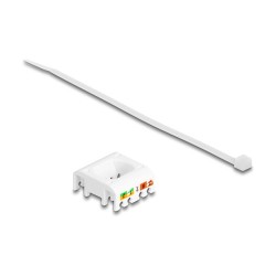 Keystone Modul RJ45 Buchse zu LSA Cat.6A Slim werkzeugfrei — Buy in Cyprus with Fast Delivery