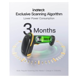 inateck Barcodescanner 21 AI black [BCST-21-AI_Black] — Buy in Cyprus with Fast Delivery