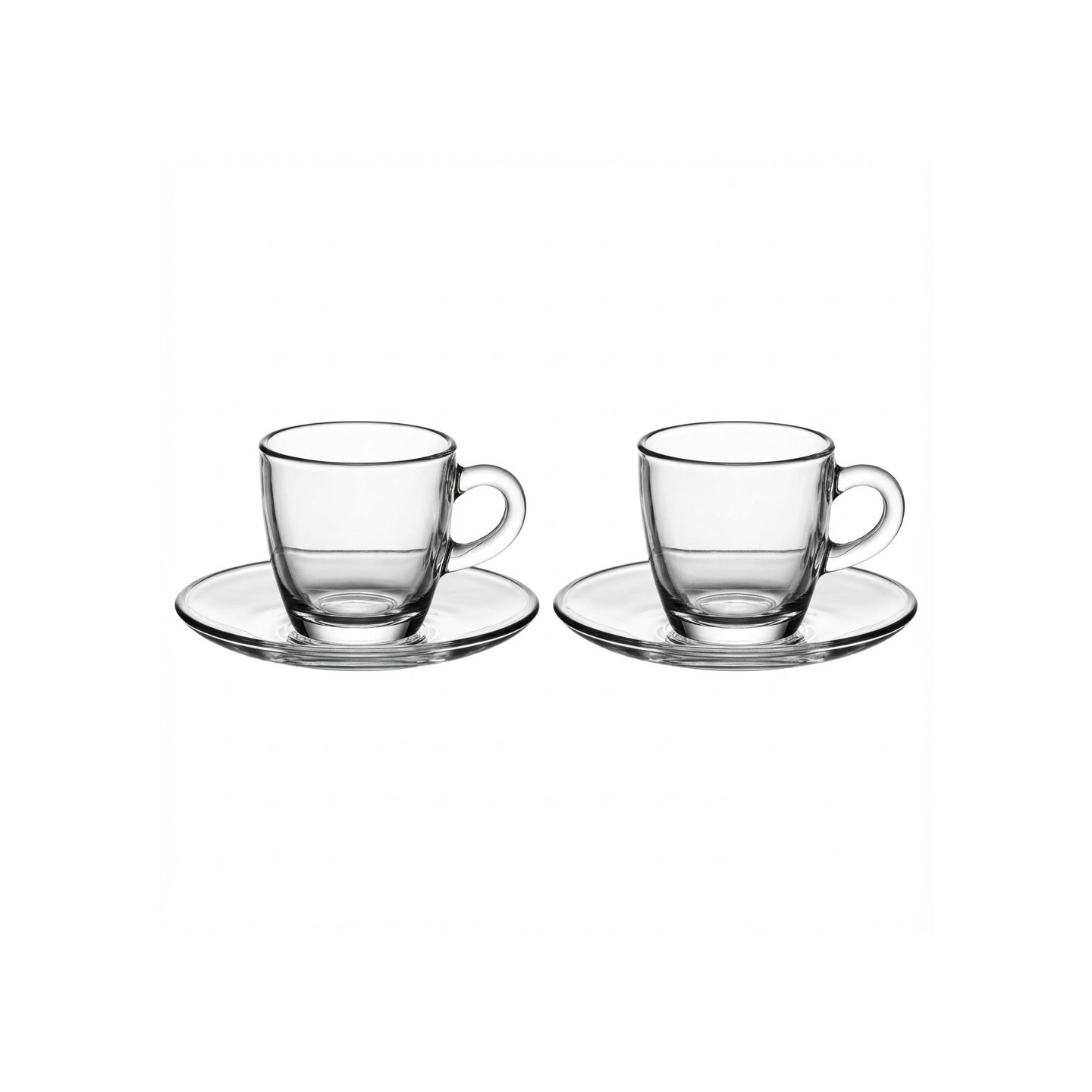 Bialetti Moka-Tassen Set Glas ISTITUZIONALE 2 Tassen — Buy in Cyprus with Fast Delivery