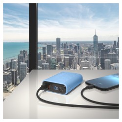 Powerbank realPower PB-10000C PD+ mit 3x Type-C.Purple — Buy in Cyprus with Fast Delivery