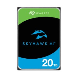 SEAGATE Surveillance Video Optimized AI Skyhawk 20TB HDD SATA 6Gb s 512MB cache 3.5inch CMR Helium
