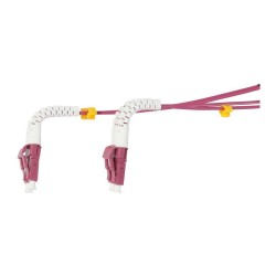 Synergy21 LWL-2-Faser-Patchk. 10mtr.LC-LC. 50 125um.OM4. AD2mm. flexible Knickschutztülle. — Buy in Cyprus with Fast Delivery
