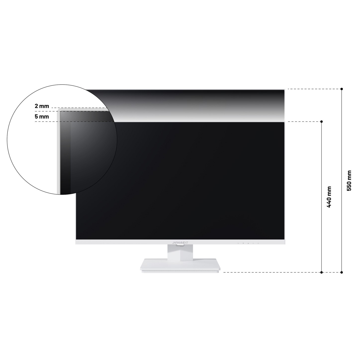 JapanNext 4K UHD Monitor 68.6cm (27') — Buy in Cyprus with Fast Delivery