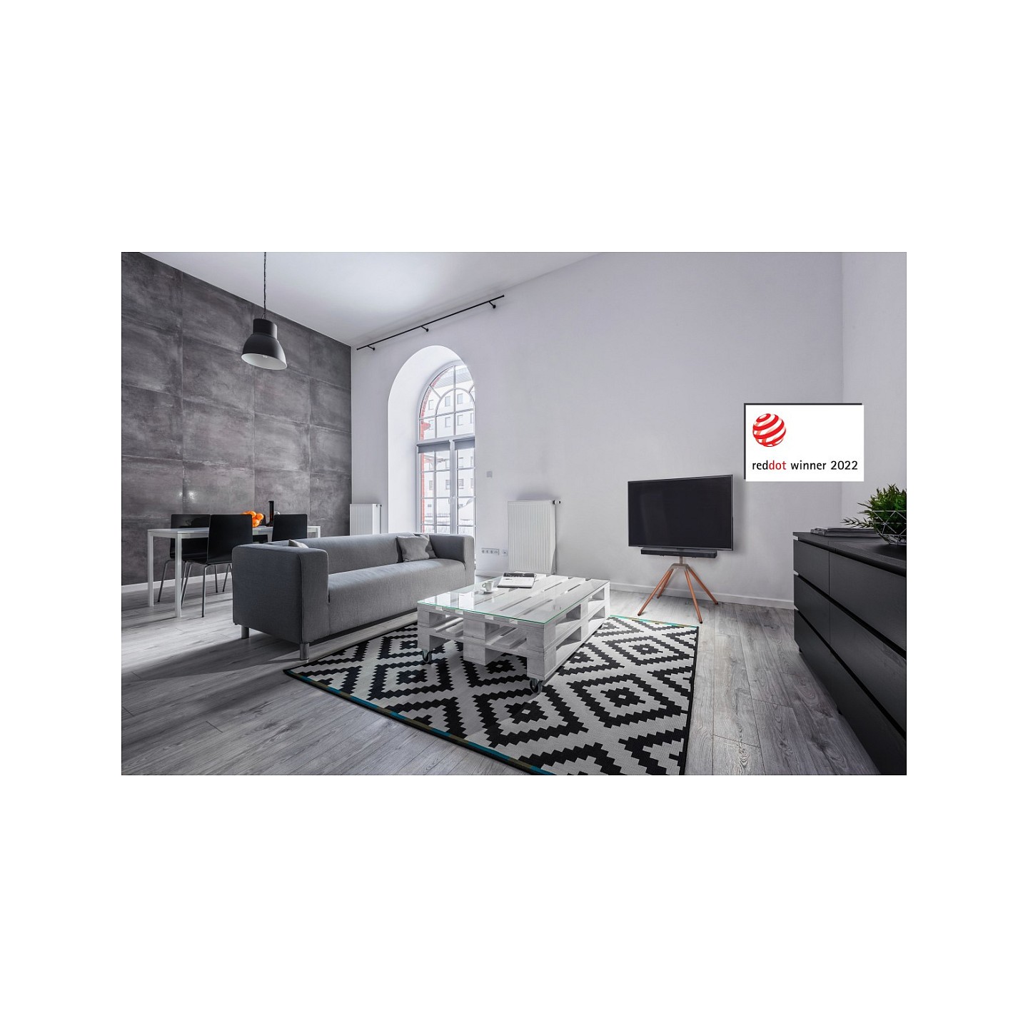 One for all Universal-TV-Ständer Quadpod WM 7475 (schwarz) — Buy in Cyprus with Fast Delivery