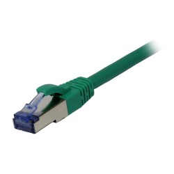 Synergy21 Patchkabel RJ45. CAT6A 500Mhz. 15m. grün. S-STP(S FTP). Komponent getestet(GHMT certified). AWG26.