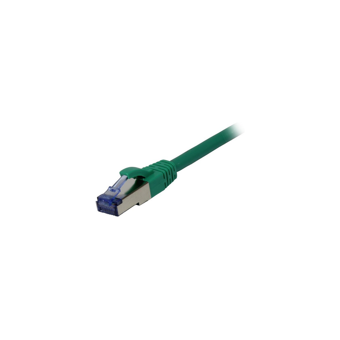Synergy21 Patchkabel RJ45. CAT6A 500Mhz. 15m. grün. S-STP(S FTP). Komponent getestet(GHMT certified). AWG26.