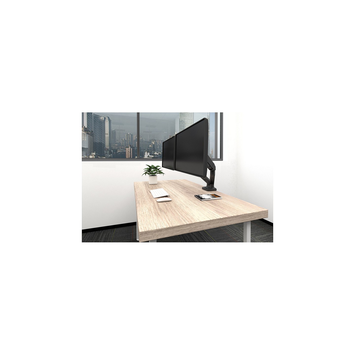 equipBefestigungskit fr 2 LCD-Displays 33 - 68.6cm (13' - 27') Tischmontage — Buy in Cyprus with Fast Delivery