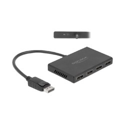 DELOCK DisplayPort 1.4 Splitter 1 x DisplayPort in zu 4 x DisplayPort out — Buy in Cyprus with Fast Delivery