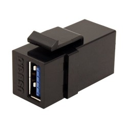 VALUE USB 3.2 Gen 1 Keystone Modul. Type A A. schwarz — Buy in Cyprus with Fast Delivery