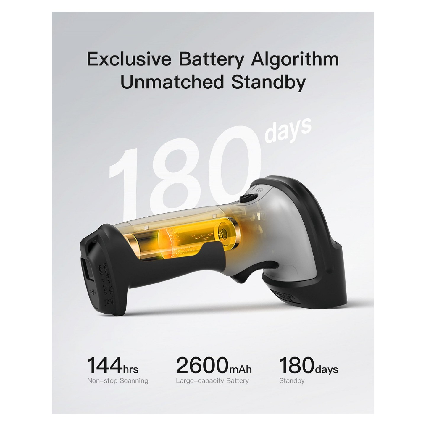 inateck Barcodescanner 70 AI gray [BCST-70-AI_gray] — Buy in Cyprus with Fast Delivery