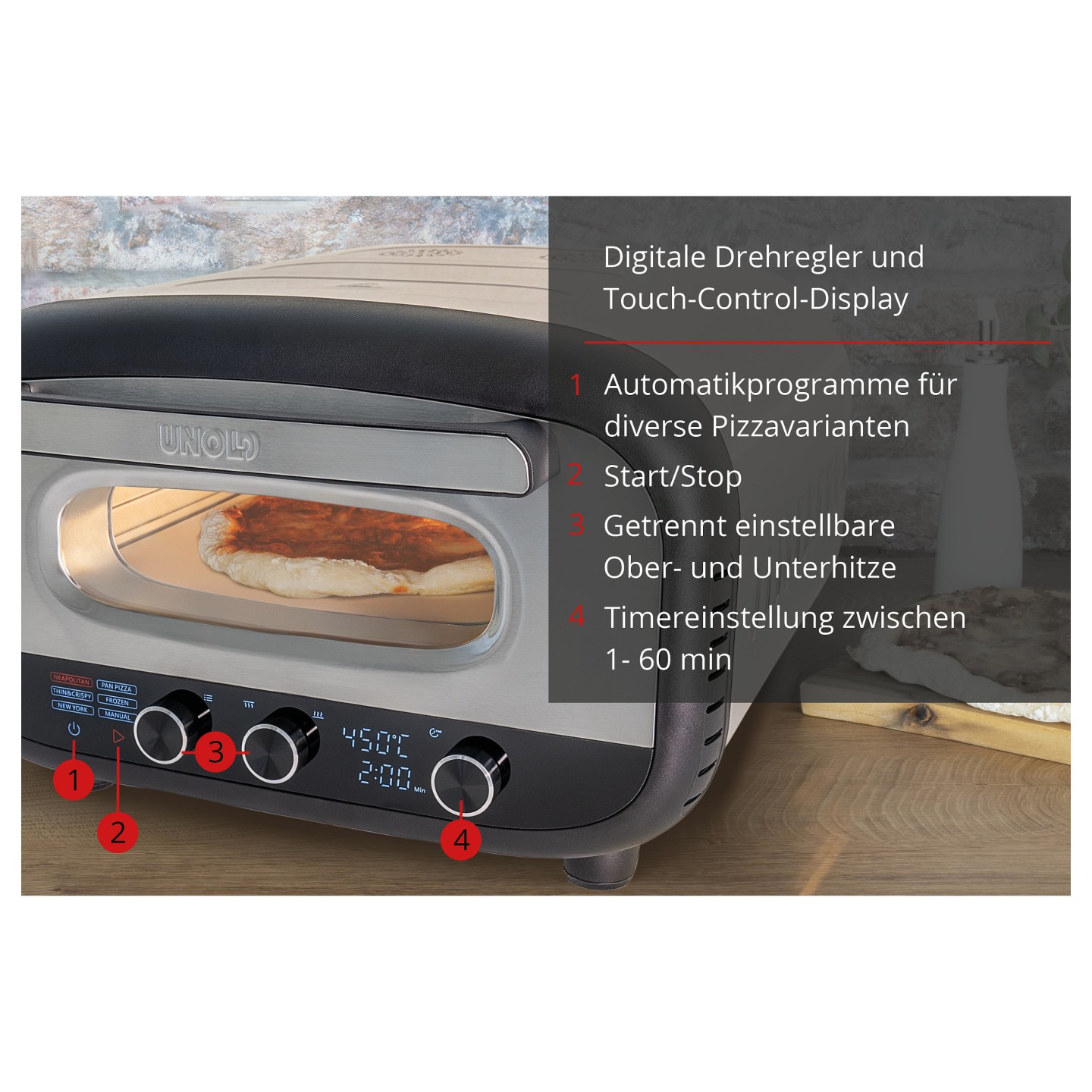 68806 Alfredo Pizzaofen — Buy in Cyprus with Fast Delivery