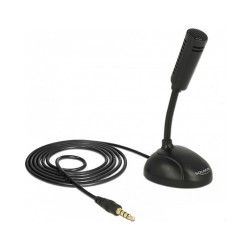 Kondensator Mikrofon Omnidirektional für Smartphone Tablet mit Schwanenhals 3.5 mm 4 Pin Klinkenstecker + 3.5 mm Klin...