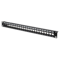 DIGITUS Patchpanel 1HE 24xCat6A Keystone Module geschirmt sc — Buy in Cyprus with Fast Delivery
