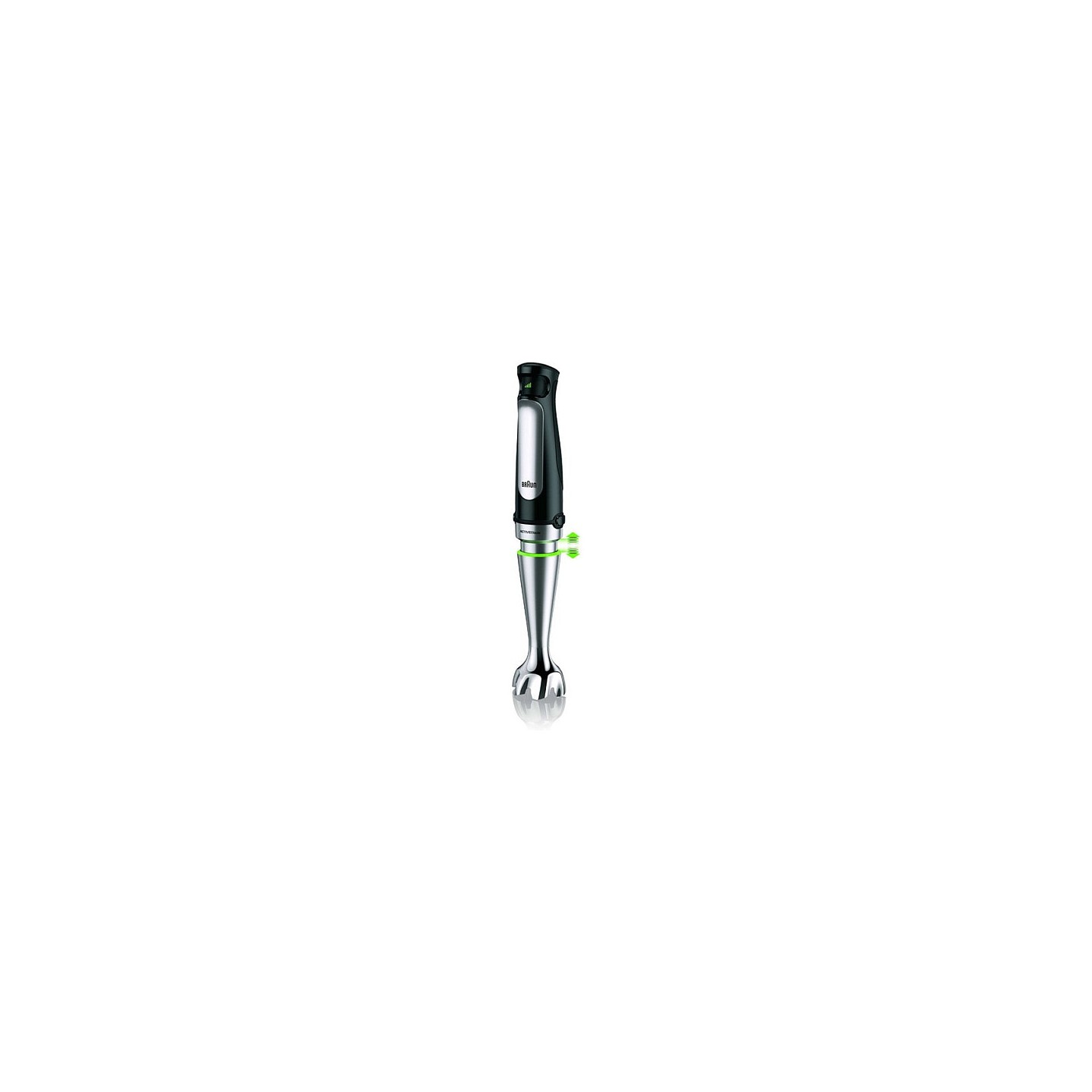 Houshold MultiQuick 7 Stabmixer MQ 7045X (schwarz edelstahl. 1.000 Watt. mit Eis-Crusher. Zerkleinerer. Schneebesen)