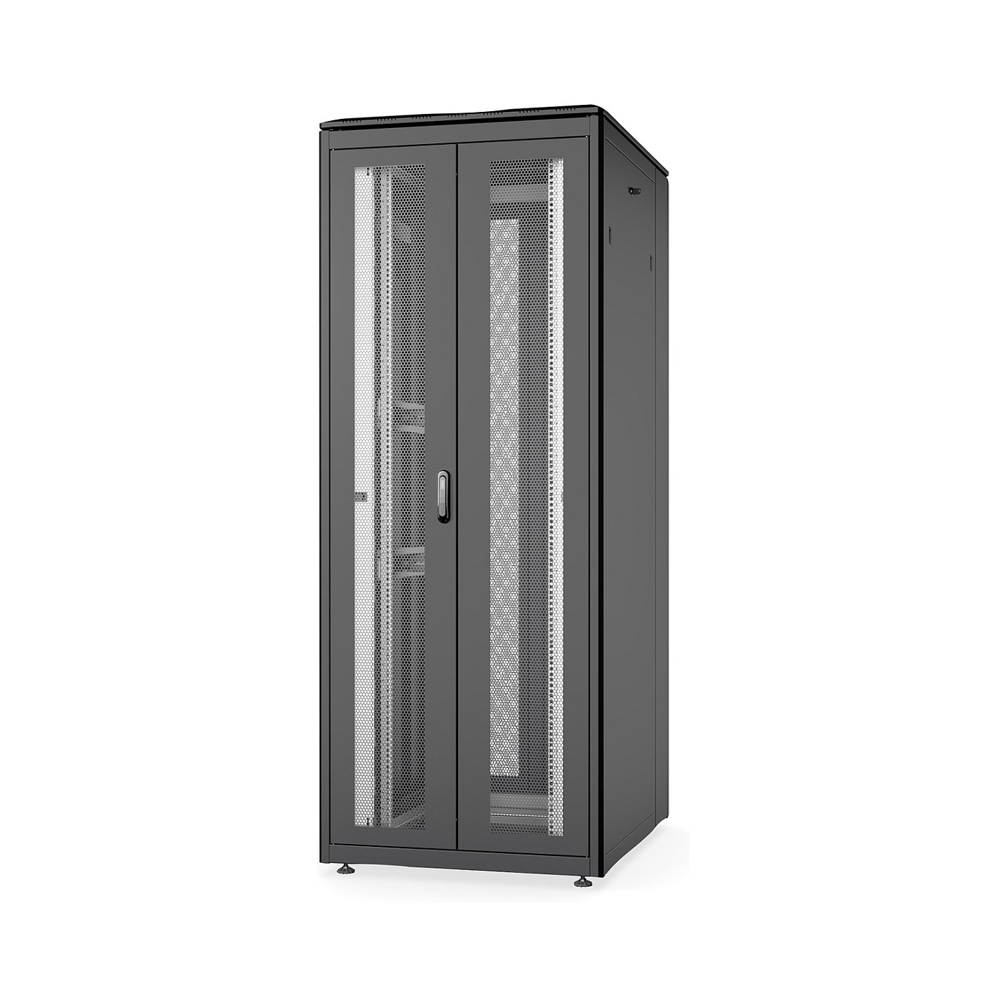 DIGITUS DN-31128-B 42U Netzwerkschrank Unique 2053x800x1000mm doppelfl. perf. Tren schwarz — Buy in Cyprus with Fast Delivery