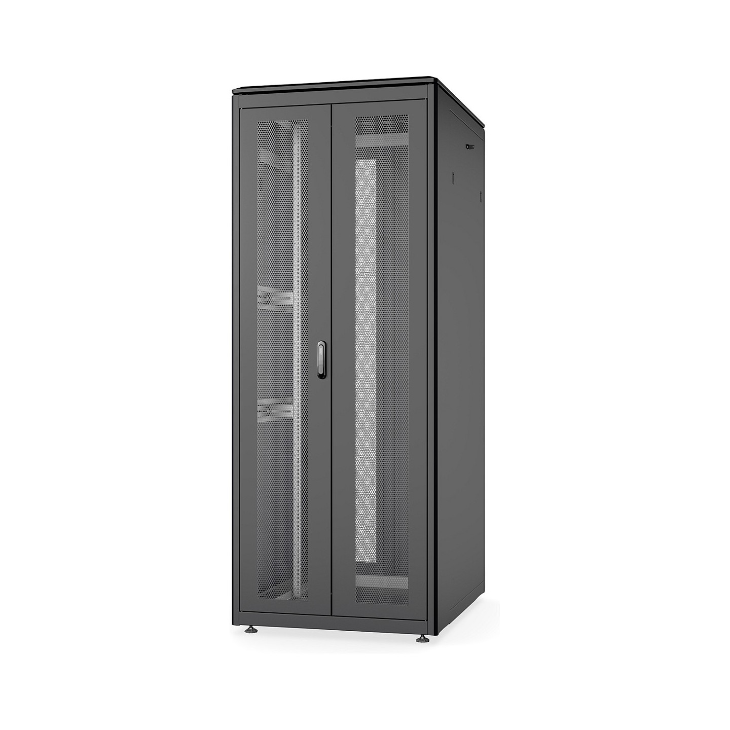 DIGITUS DN-31128-B 42U Netzwerkschrank Unique 2053x800x1000mm doppelfl. perf. Tren schwarz — Buy in Cyprus with Fast Delivery
