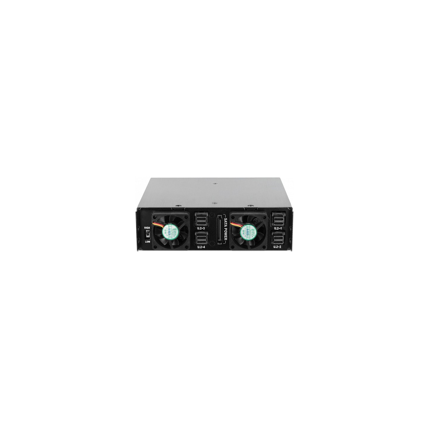 5.25? Wechselrahmen für 4 x 2.5? U.2 NVMe SSD mit abschließbaren Trays — Buy in Cyprus with Fast Delivery