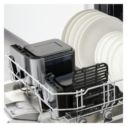 TEFAL Dual Easy Fry & Grill EY905D. Heißluftfritteuse. 8.3 l. Doppel. Edelstahl. Berührung. Eigenständig