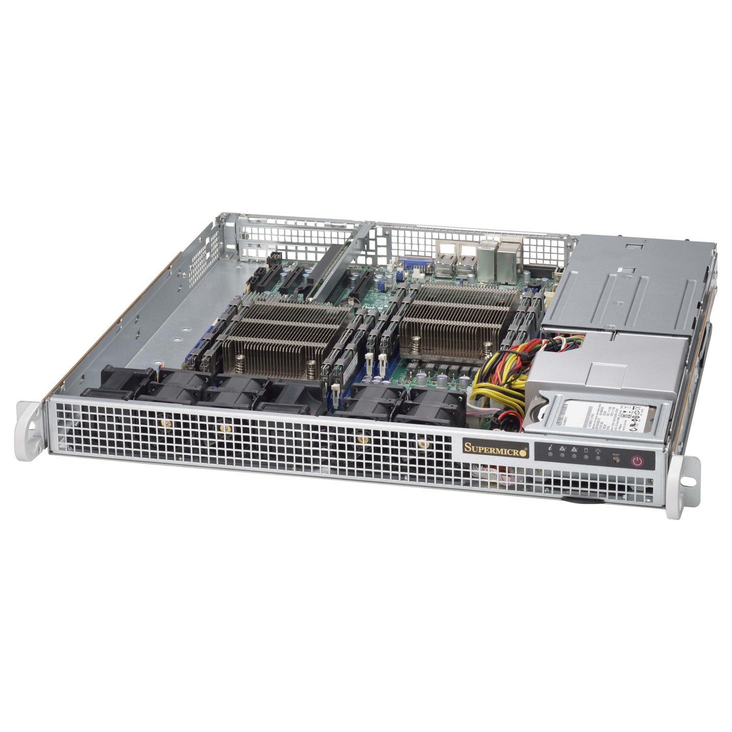 Supermicro 1U 2x 2.5' fixed drive 2x400W — Buy in Cyprus with Fast Delivery