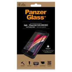 PanzerGlass E2E f. iPhone 6 7 8 SE 2020 2022. CF. Black — Buy in Cyprus with Fast Delivery